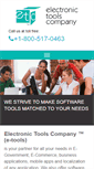 Mobile Screenshot of e-tools.com